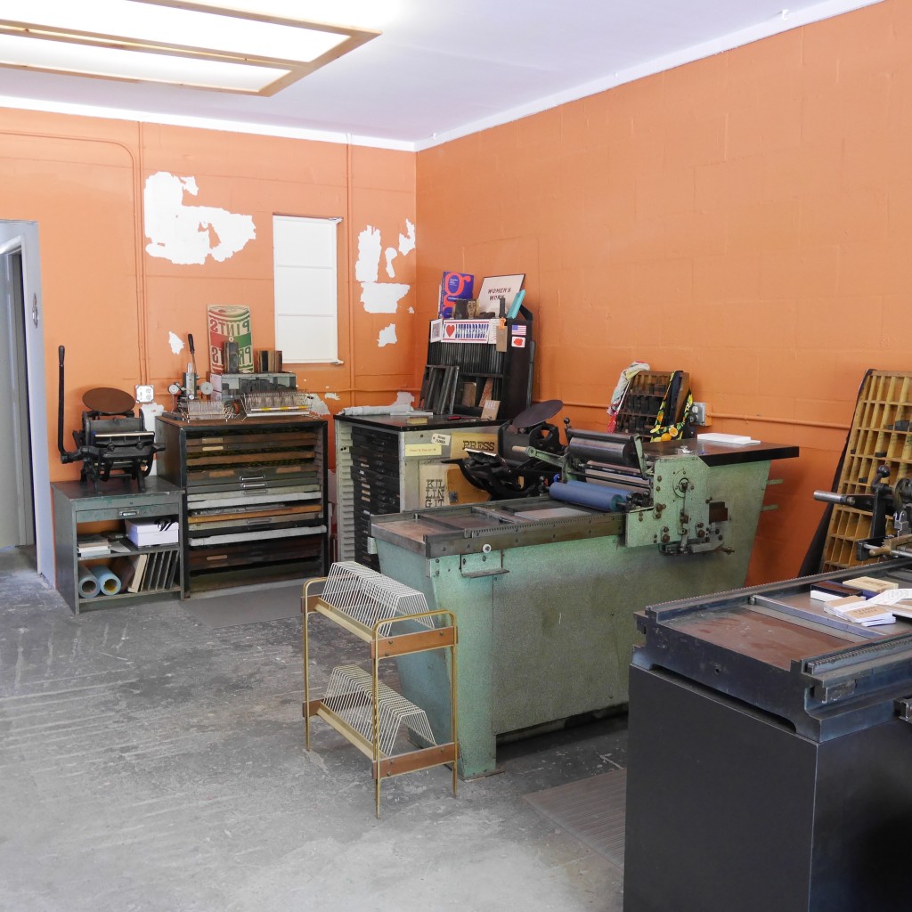 Studio at The Southern Letterpress