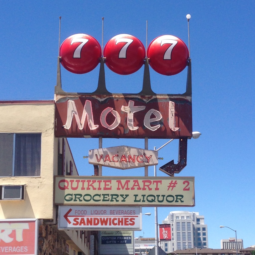 Motel signage - Reno, NV