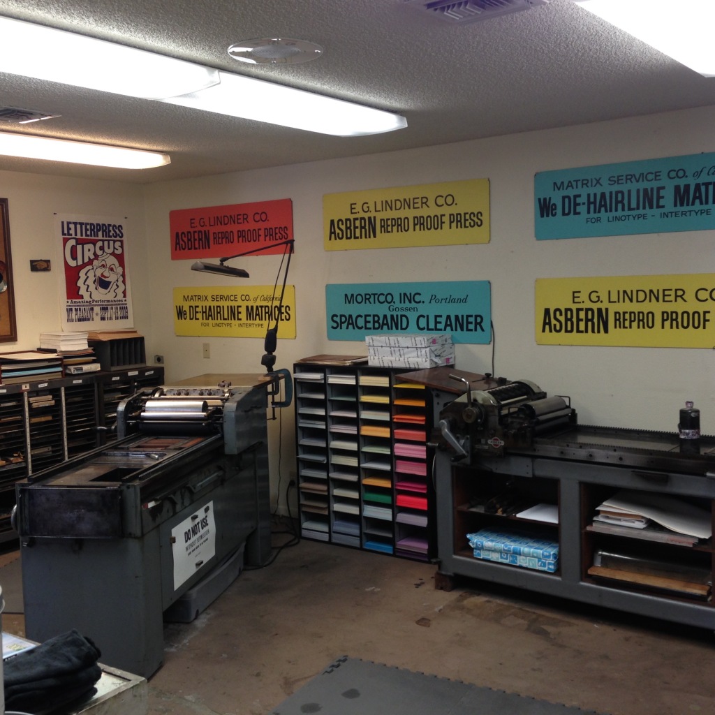 Studio at The International Printing Museum - Carson, CA