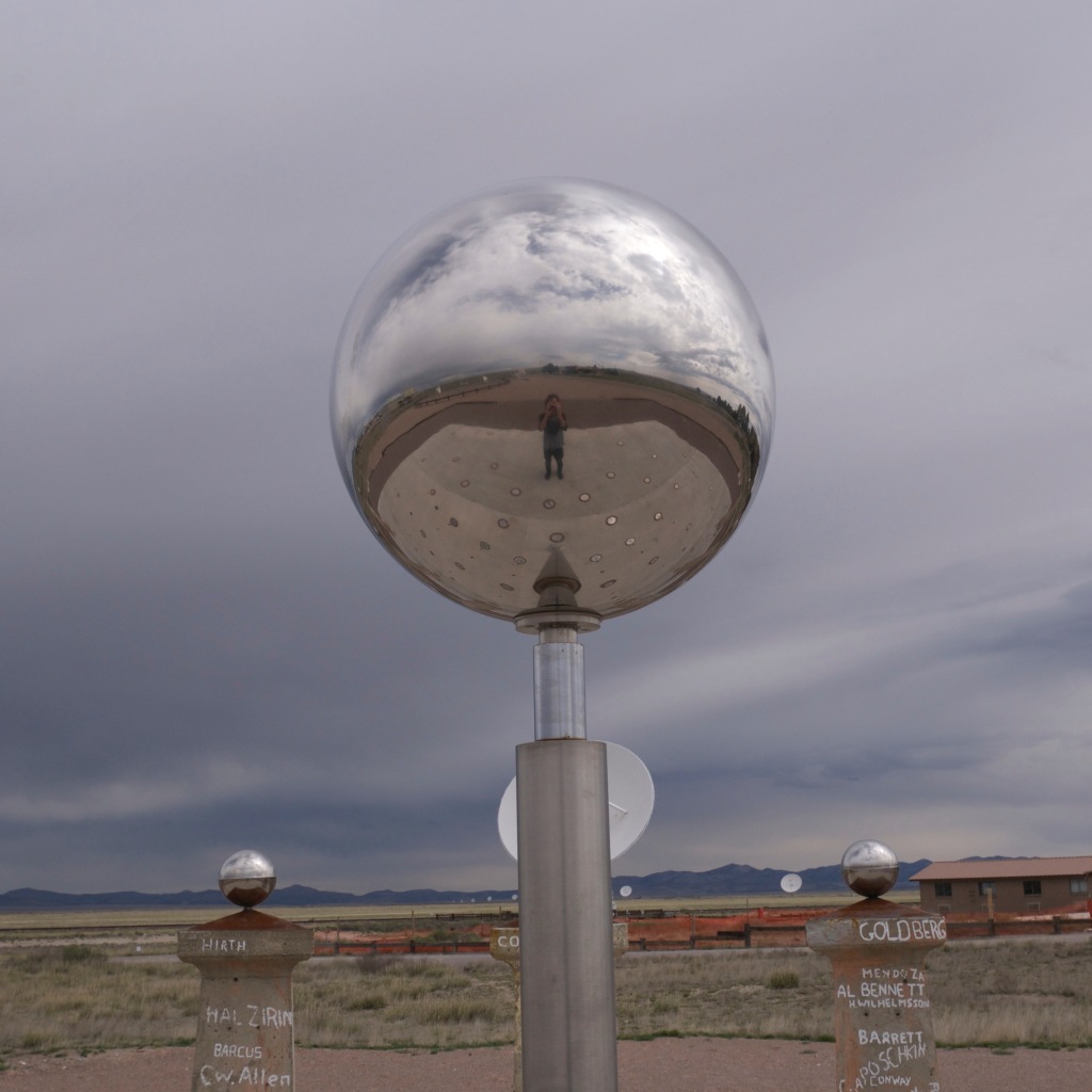 Chrome sphere from the Very Large Array - Socorro, NM