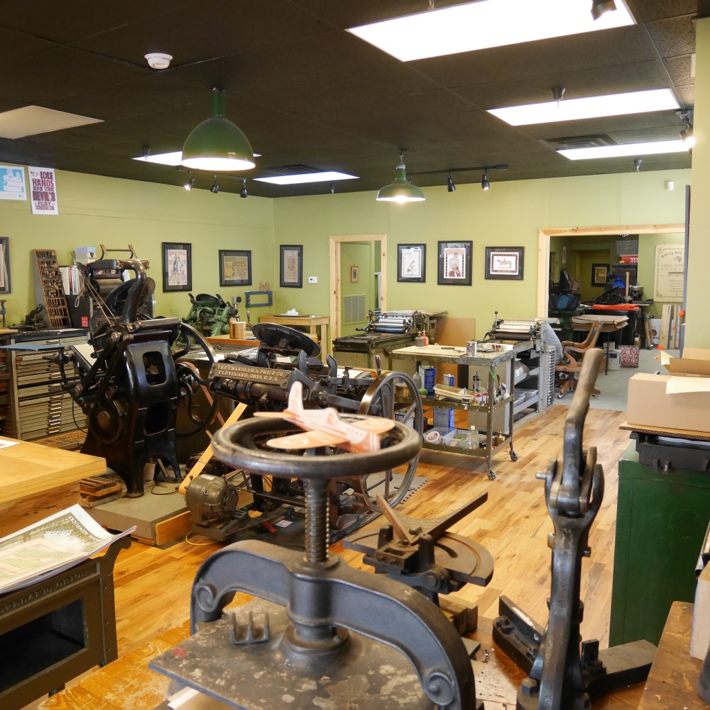 Studio at Hound Dog Press - Louisville, KY 