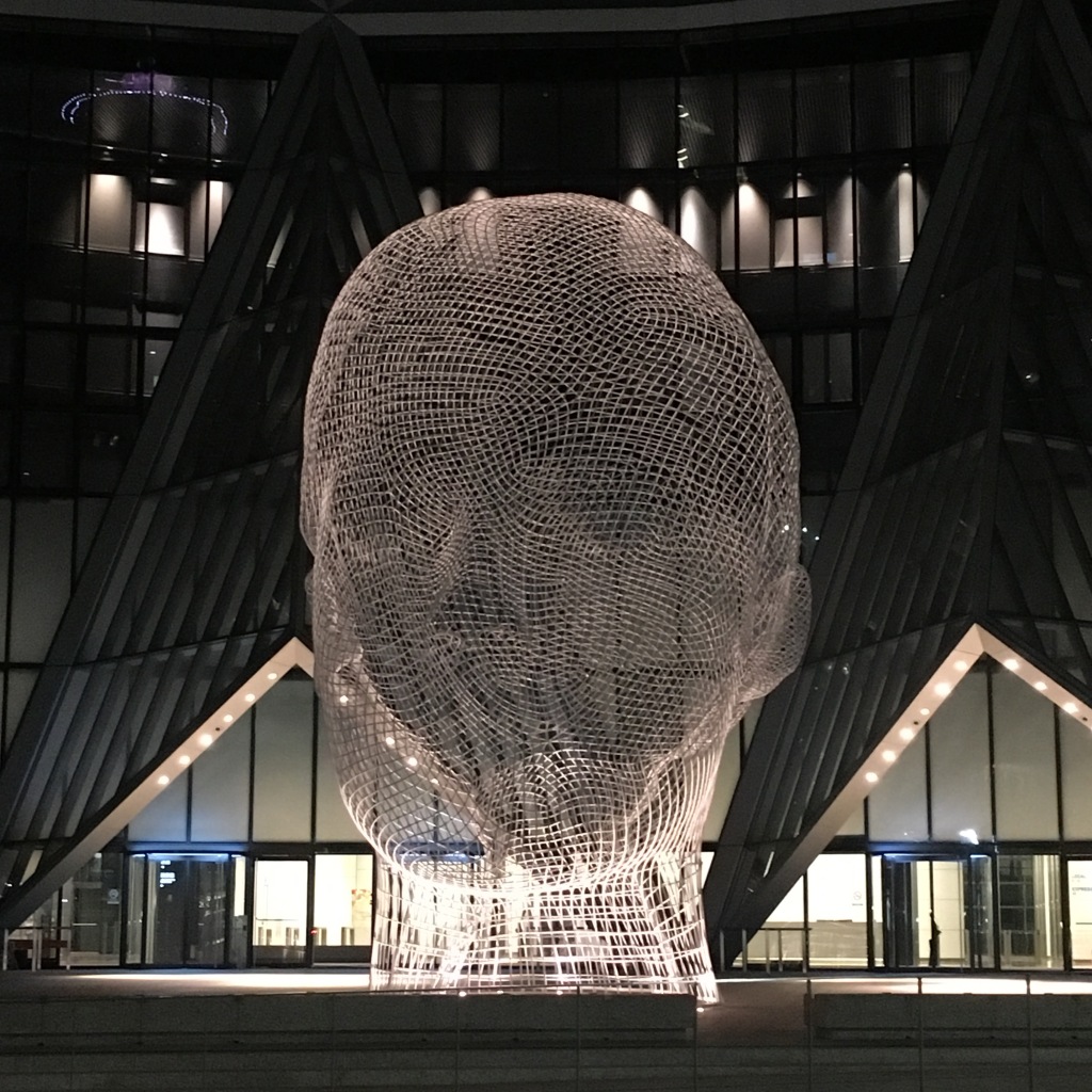 Jaume Plensa "Wonderland" sculpture - Calgary, AB, Canada